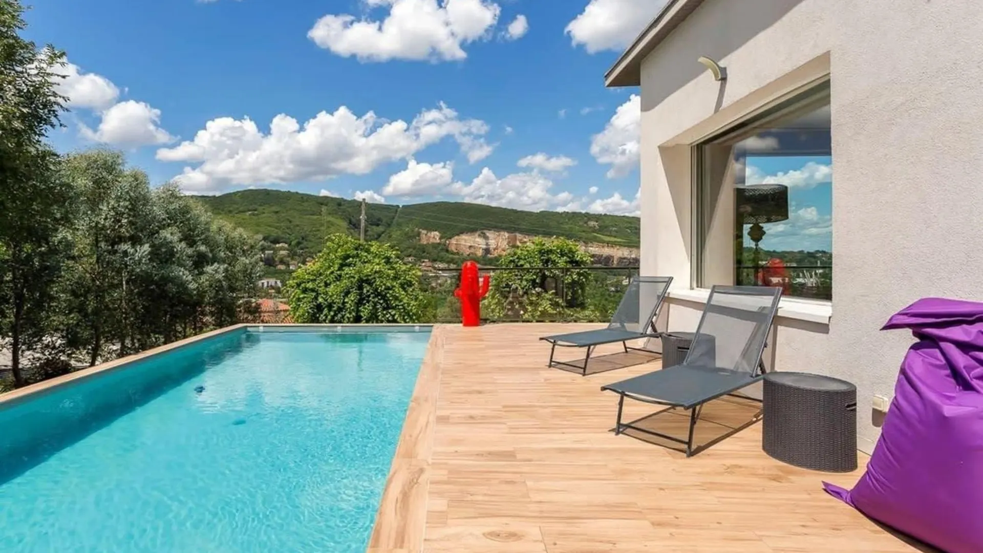 Villa House With Swimming Pool Near Lyon Rochetaillée
